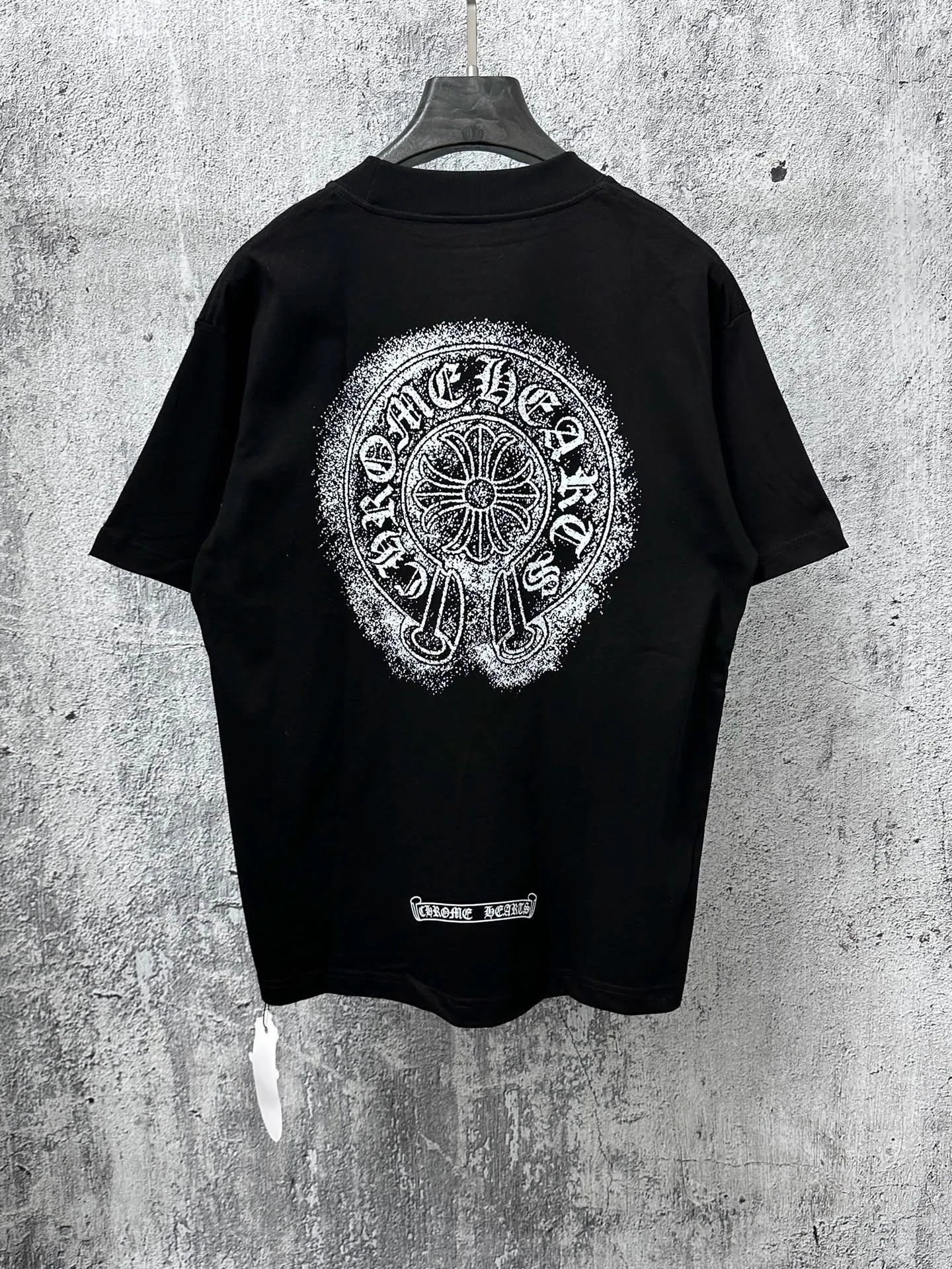 ￼ 【Chrome Hearts】 25ss T Same Style T Versatile : Black White Size：XS-L